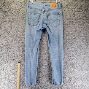 Levis Jeans Mens Size 31x32 Blue 512 Slim Fit Stretch Denim